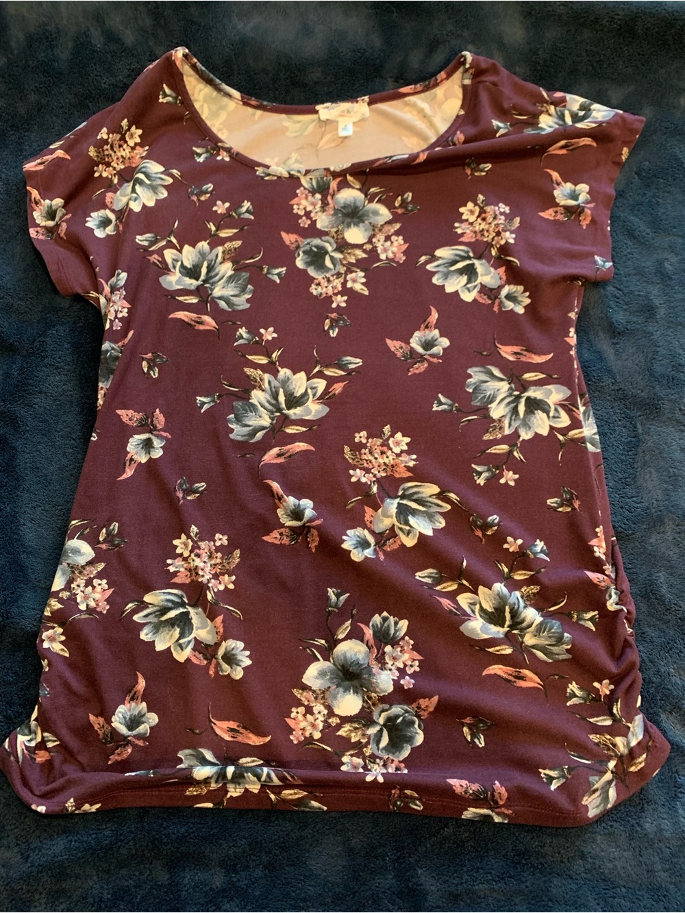 Tutta Bella Flora Maternity Shirt Size Small